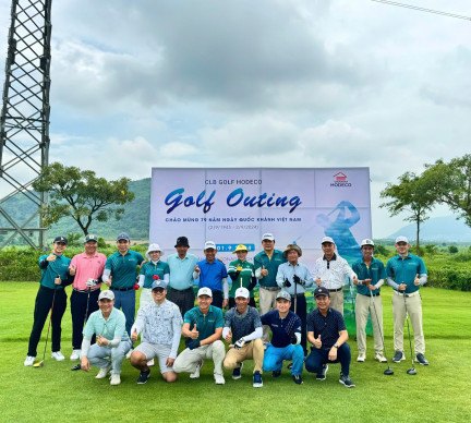 GIẢI GOLF OUTING CLB HODECO - CHÀO MỪNG 79 NĂM NGÀY QUỐC KHÁNH VIỆT NAM