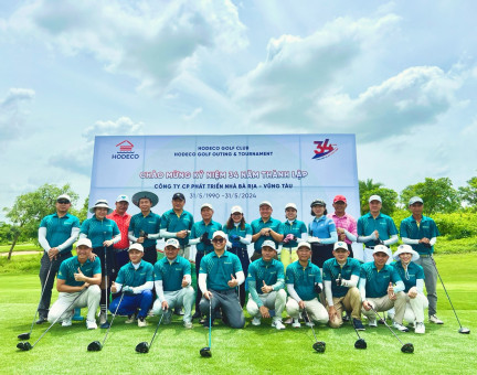 GIẢI GOLF OUTING CLB HODECO - CHÀO MỪNG 34 NĂM KỶ NIỆM THÀNH LẬP CÔNG TY